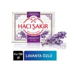 Haci Sakir Banyo Sabunu 4 X 150 Gr Lavanta Kokulu