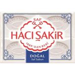 Hacı Şakir Banyo Sabunu Doğal 4 Lü 600 Gr