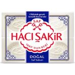 Hacı Şakir Doğal Beyaz 4x150 gr 2 Adet Kalıp Sabun