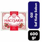 Hacı Şakir Doğal Gül 600 gr Banyo Sabunu