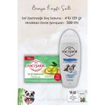 Hacı Şakir Doğal Saf Geleneksel Beyaz Sabun 4 x 200 Gr, Hindistan Cevizli Şampuan 500 ml ve Rosıe