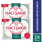 Hacı Şakir Geleneksel Beyaz Sabun 2×800 gr Doğal İçeriklerle Cilt Temizliği