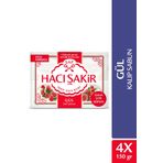 Hacı Şakir Gül 4x150 gr Saf Sabun