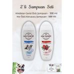 Hacı Şakir Hindistan Cevizi 500 ml Şampuan+Narlı 500 ml Rosie Şampuan