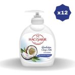 Hacı Şakir Hindistan Cevizli Sıvı Sabun 300 ml - 12 Adet