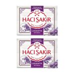 Hacı Şakir Lavanta 2x600 gr Banyo Sabunu