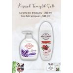 Hacı Şakir Lavanta Dinlendirici Sıvı Sabun 300 Ml, Narlı Şampuan 500 Ml Ve Rosıe - 1