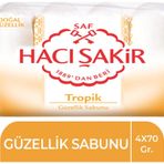 Hacı Şakir Tropik 4x70 gr Güzelik Sabunu