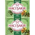 Hacı Şakir Zeytinyağı Bal 2x 600 gr Banyo Sabunu