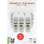 Hacı Şakir Zeytinyağlı 2'si 1 Arada Kepeğe Karşı 7x500 ml Rosie Şampuan