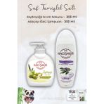 Hacı Şakir Zeytinyağlı Sıvı Sabun 300 Ml, Adaçayı Şampuan 500 ml ve Rosıe - 1