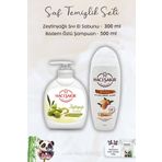 Hacı Şakir Zeytinyağlı Sıvı Sabun 300 ml, Bademli Şampuan 500 ml ve ROSIE
