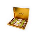 Hacı Şerif Çifte Kavrulmuş - Sultan ve Bohça Lokum 850g Gold Kutu