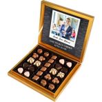 Hacı Şerif Fotoğraflı Isimli Öğretmenler Günü Hediyesi Special Çikolata 285G (Gold Kutu) - 285 gr