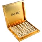 Hacı Şerif Sütlü Antep Fıstıklı Zarf Çikolata 620g (Gold Kutu)