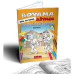 Hacivat İle Karagöz Bilmece Bildirmece Boyama Kitabı (Oku ve Boya 6+Yaş)