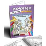 Hacivat İle Karagöz İngilizce Öğreniyor Oku ve Boya