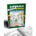 Hacivat İle Karagöz / Karagözden Şiirler Hikayeli Boyama Kitabı (4+Yaş)