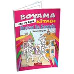 Hacivat ile Karagöz Neşeli Bilgiler Hikayeli Boyama Kitabı - Oku ve Boya 6+ Yaş
