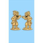Hacivat & Karagöz Ahşap Etkinlik Boyama Standlı - Ham Ahşap
