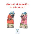 Hacivat & Karagöz El Kuklası Seti