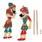Hacivat Karagöz Kukla Seti - 4 Adet