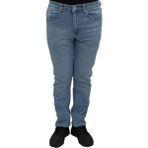Hacker Fistan Store Erkek Buz Mavisi Yüksek Bel Normal Kesim Boru Paça Büyük Beden Jean Pantolon - 34