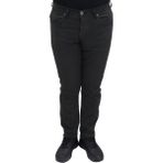 Hacker Fistan Store Erkek Haki Yeşil Yüksek Bel Normal Kesim Boru Paça Büyük Beden Jean Pantolon - 31