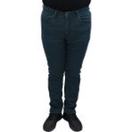 Hacker Fistan Store Erkek Yeşil Yüksek Bel Dar Kesim Boru Paça Büyük Beden Jean Pantolon - 38