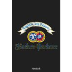 Hacker Pschorr - World Beer - Distressed Notebook: Journal, 6x9 120 Pages, Lined College Ruled Paper, Planner, Matte Finish Cover, Diary