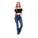 Hacker Sabrina T837-312 Kadin Likrali Ispanyol Paca Kot Pantolon