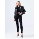 Hacker T 232-1302 Bella Kadın Denim Siyah Likralı Kot Pantolon