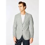 Hackett Açık Gri Erkek Slim Fit Ceket HM443300 - 42