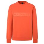 Hackett Bisiklet Yaka Sweatshirt, M, 5003174424, Turuncu, erkek