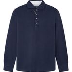 Hackett London Erkek Cutaway Ls Polo Tişört, Mavi (Navy), M