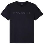 Hackett London Erkek Essential Tee T-Shirt, siyah (Black), S