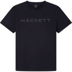 Hackett London Erkek Essential Tee T-Shirt, Siyah, XL