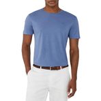 Hackett London Erkek GMT Dye Tee T-Shirt, Mavi (Avio), L