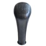 Hacreyatu Mercedes Benz W123 W124 W126 W140 W190 W201 W202 Araba Aksesuarları için Siyah Plastik 4 Hızlı Araba MT Vites Değiştirme Düğmesi (4 Hız)