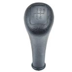 Hacreyatu Mercedes Benz W123 W124 W126 W140 W190 W201 W202 Araba Aksesuarları için Siyah Plastik 4 Hızlı Araba MT Vites Değiştirme Düğmesi (5 Hız)