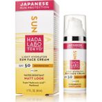 Hada Labo Tokyo Güneş Yüz Kremi 50 SPF Hassas Ciltler İçin Renksiz Nemlendirici 50 ml