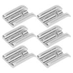 Haddelenmiş Hem Presser Ayağı, Presser Ayağı Preser Ayağı 6pcs Preser Ayakları Paslanmaz Çelik Ark Hanehalkı Dikiş Makineleri Için Hem Presser Ayağı Presser Seti
