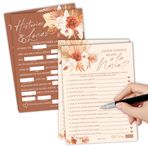 Hadley Designs Boho İspanyol Gelin Duş Oyunları 20 Misafir - Juegos Para Despedida De Soltera En Español, Düğün Duş Oyunları, Komik Gelin Duş Oyunları, Popüler Gelin Duş Oyunları İspanyol Edition