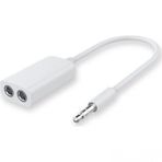 Hadron 3.5 mm Stereo 4 Pin Kulaklık Çoklayıcı Kablo Aux Çoklayıcı 15 cm