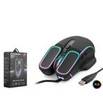 Hadron G350 Bomber 6400DPI RGB Ledli 1.50 mt USB Kablolu Siyah Oyuncu Mouse