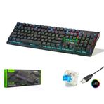 Hadron G605 Mekanik Rgb Klavye Blue Switch - Siyah