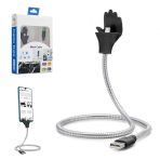 Hadron HD-4376 Micro Spiral Telefon Tutacaklı Şarj Kablosu