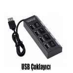 Hadron HD102 4 Port Anahtarlı USB Çoklayıcı