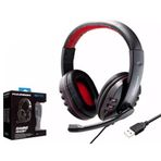 Hadron HD1171 Siyah Kırmızı USB Oyuncu Kulaklığı
