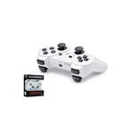 HADRON HD306B PS3 Uyumlu Kablosuz Bluetooth GamePad Oyun Kolu DoubleShock III - Beyaz